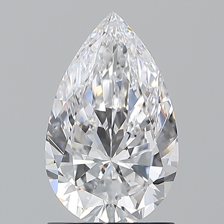1.29克拉 D色 VVS1級 天然梨形鑽石 | GIA6555030005